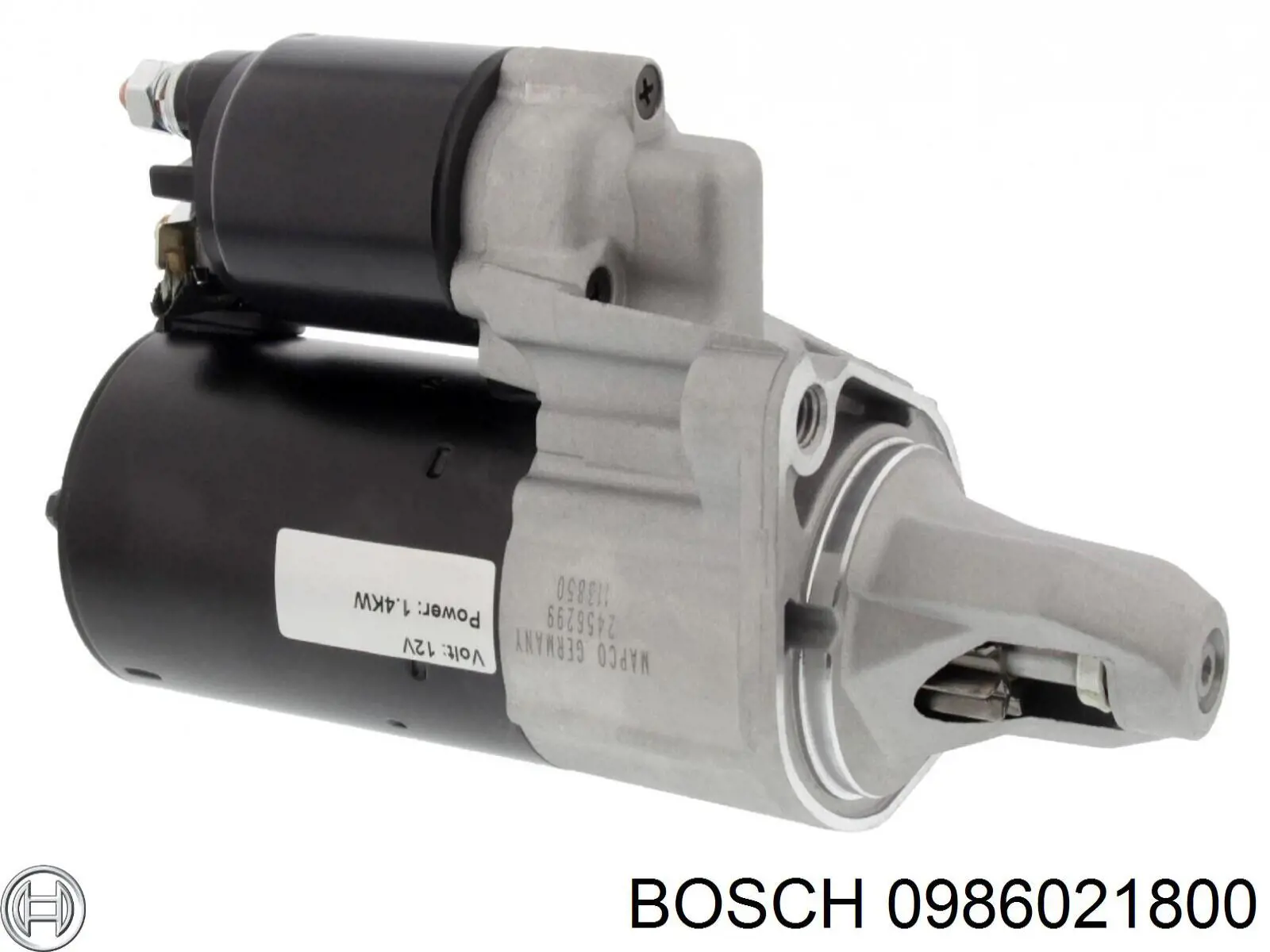Стартер Bosch 0986021800 ціна, від 92.83 USD