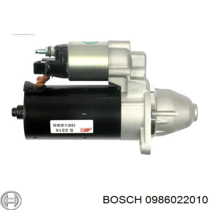 Стартер Bosch 0986022010 ціна, від 51.88 USD