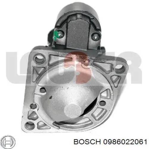 Стартер Bosch 0986022061 ціна, від 82.22 USD