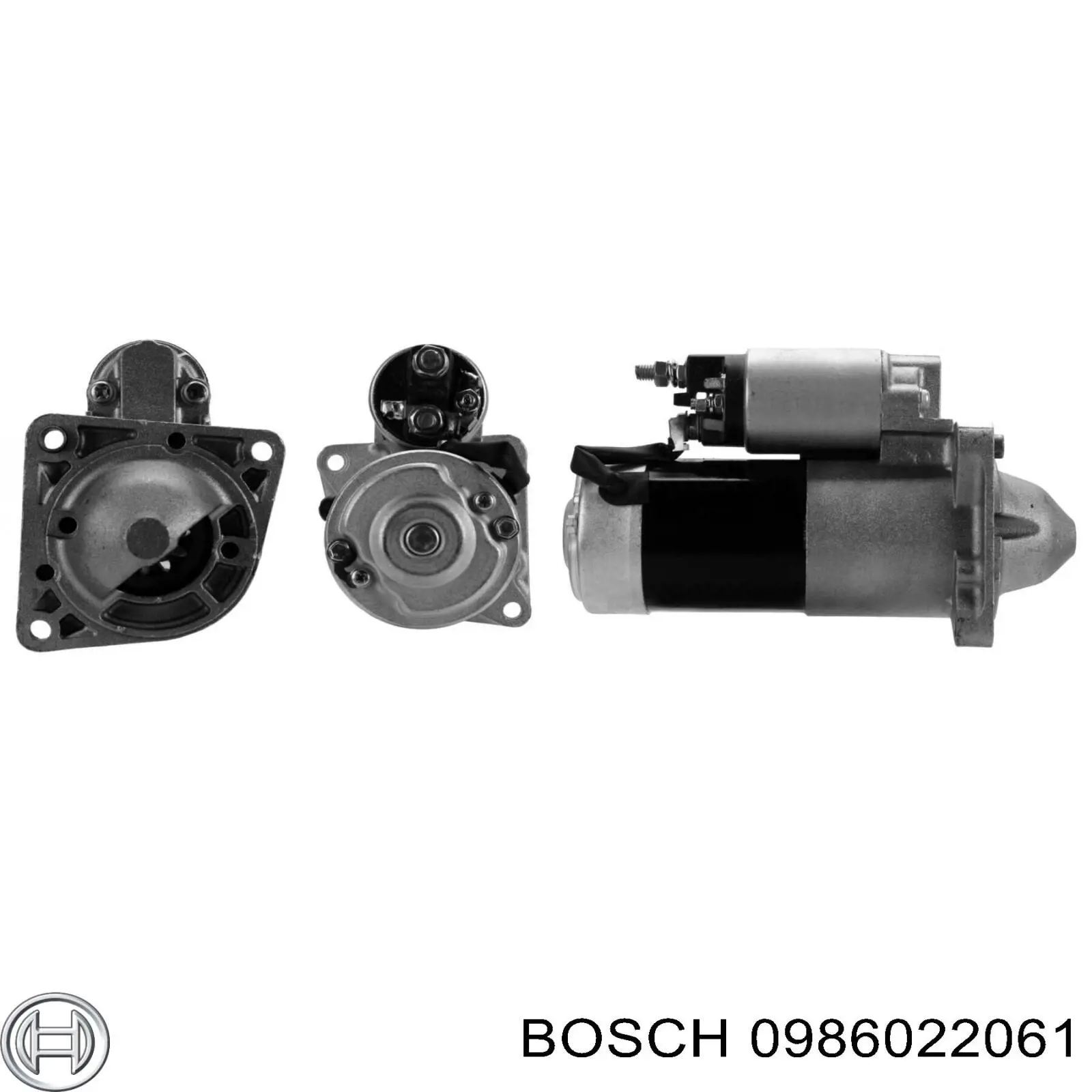 0986022061 Bosch Стартер двигуна