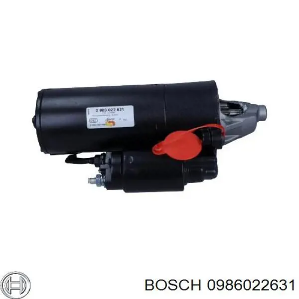 Стартер 0986022631 Bosch