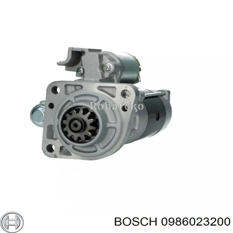 Стартер Bosch 0986023200 ціна, від 232.36 USD