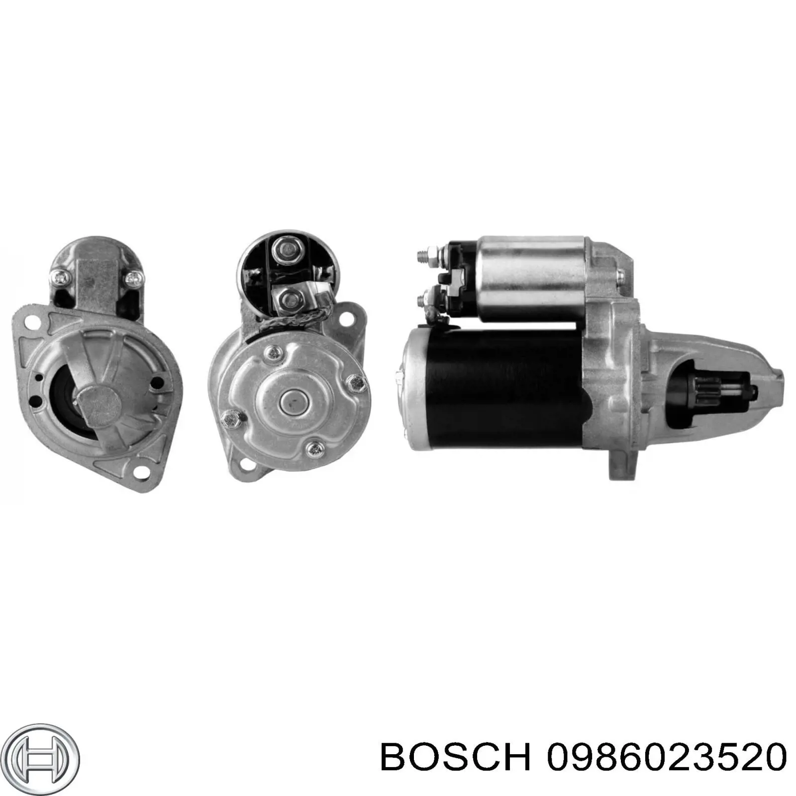 Стартер Bosch 0986023520 ціна, від 30.93 USD