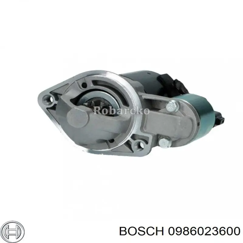 0986023600 Bosch стартер