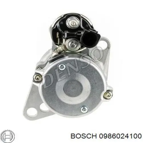 Купити 0986024100 Bosch Стартер