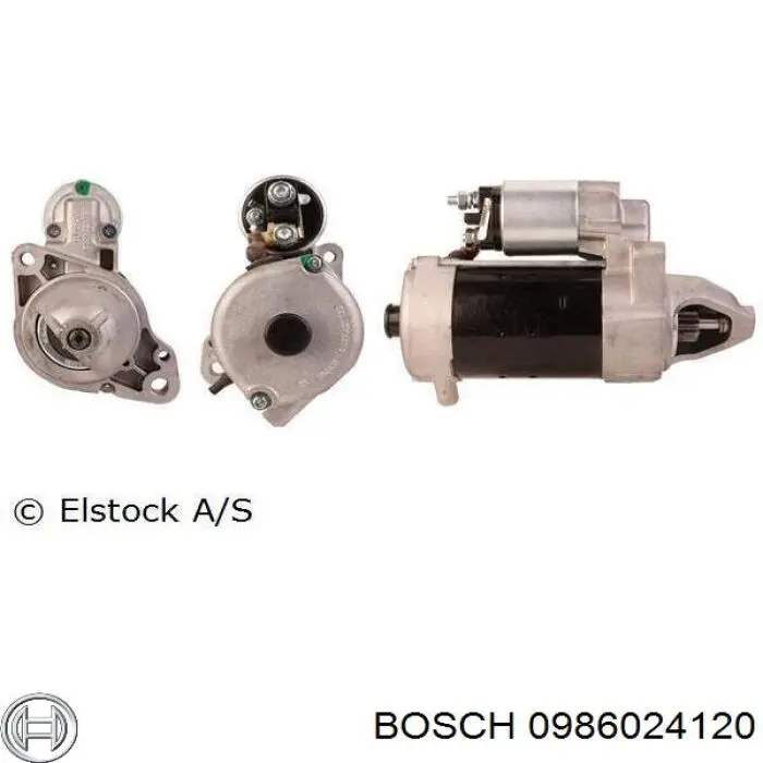 Стартер автомобільний Bosch 0986024120