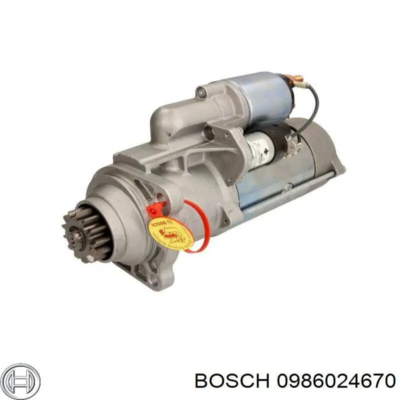 Стартер Bosch 0986024670 ціна, від 236.06 USD
