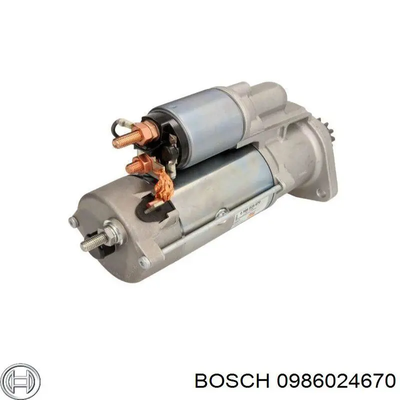 Стартер 0986024670 Bosch