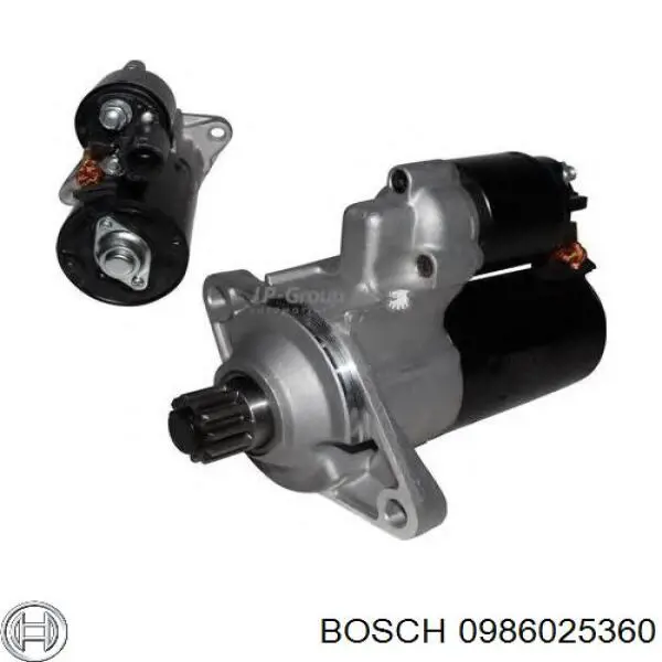 Купити 0986025360 Bosch Стартер
