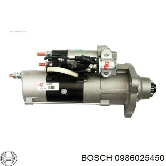 Генератор 0986025450 Bosch