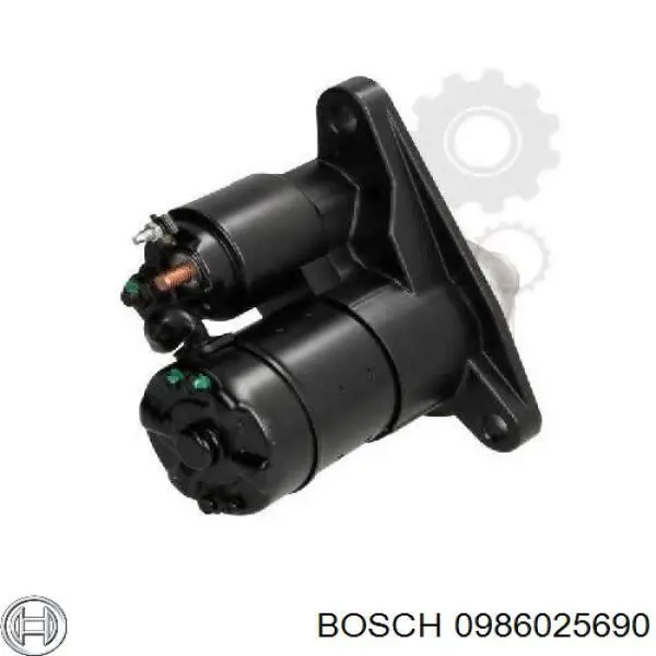 Купити 0986025690 Bosch Стартер