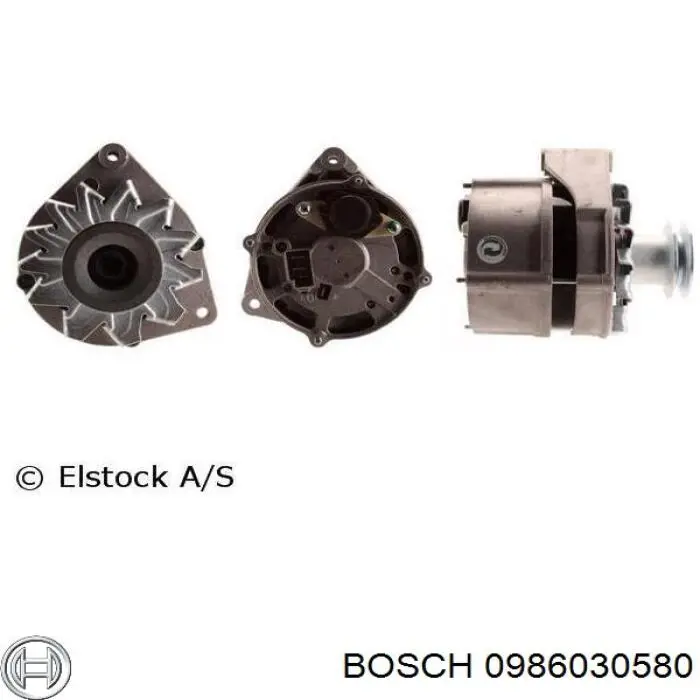0986030580 Bosch Авто генератор