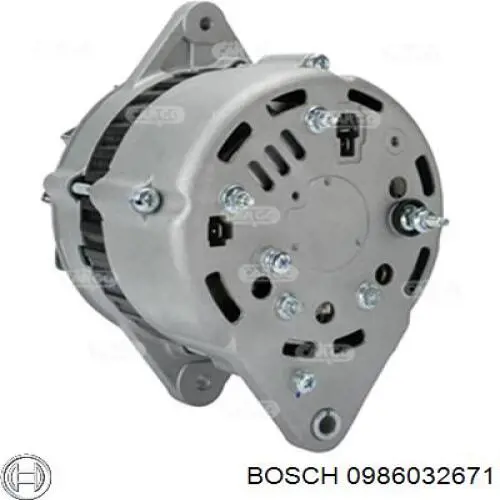 0986032671 Bosch Авто генератор