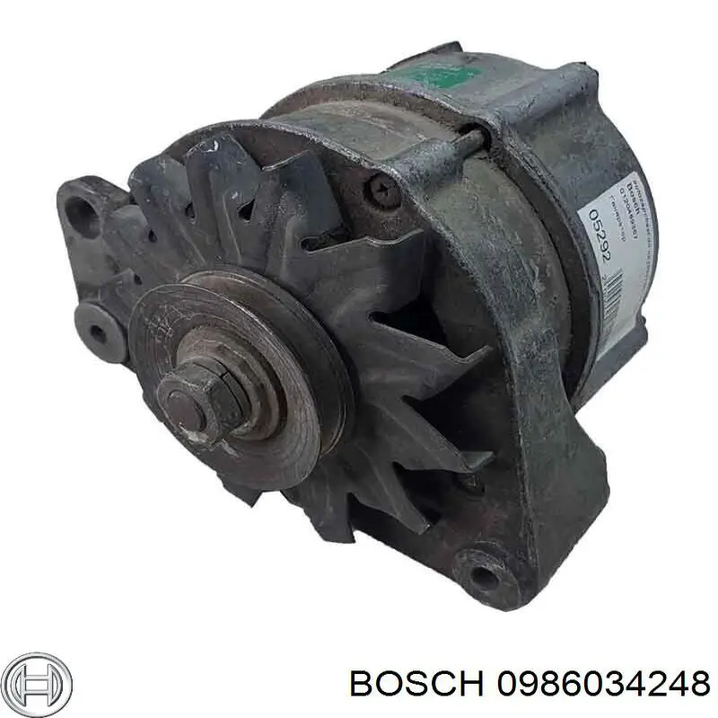 Генератор Bosch 0986034248 ціна, від 112.09 USD