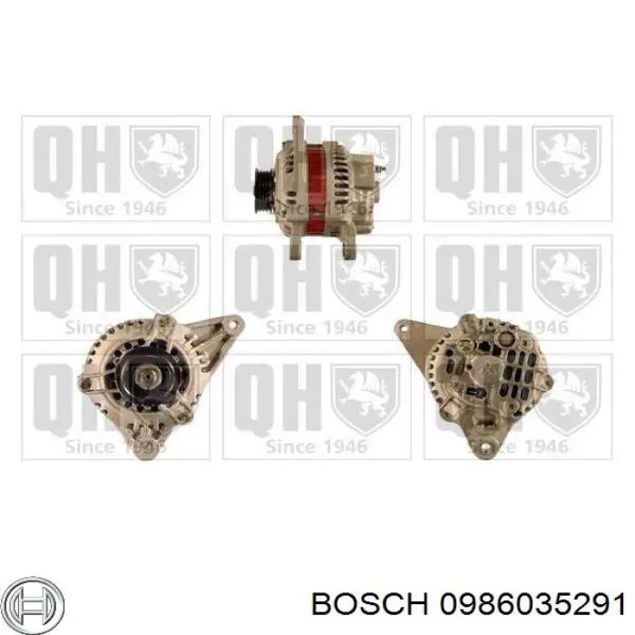 0986035291 Bosch генератор