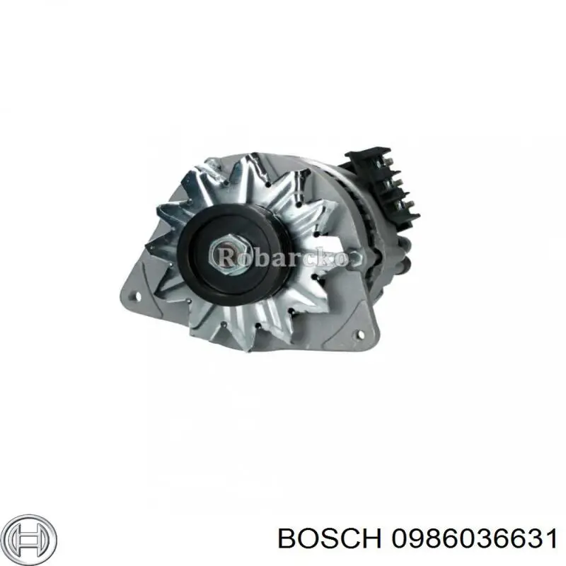 0986036631 Bosch генератор
