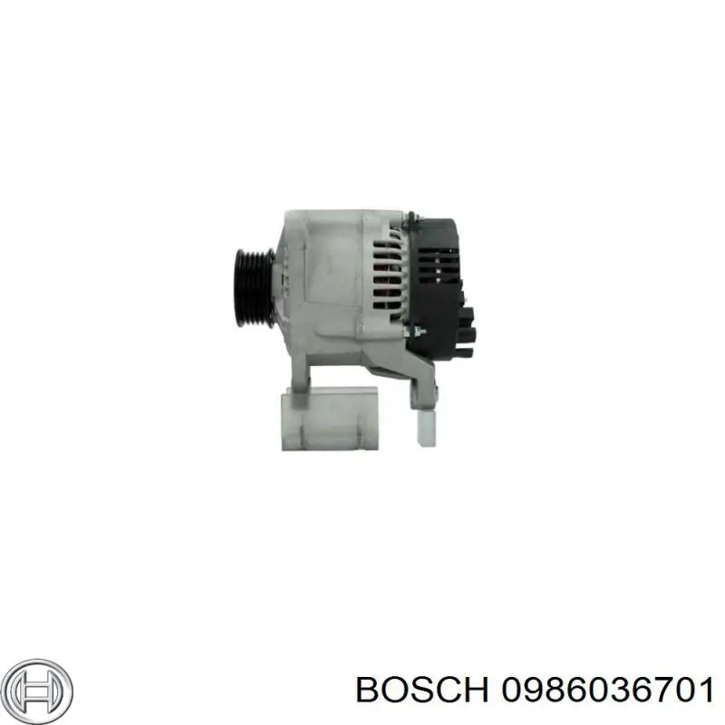 Генератор Bosch 0986036701 ціна, від 114.07 USD