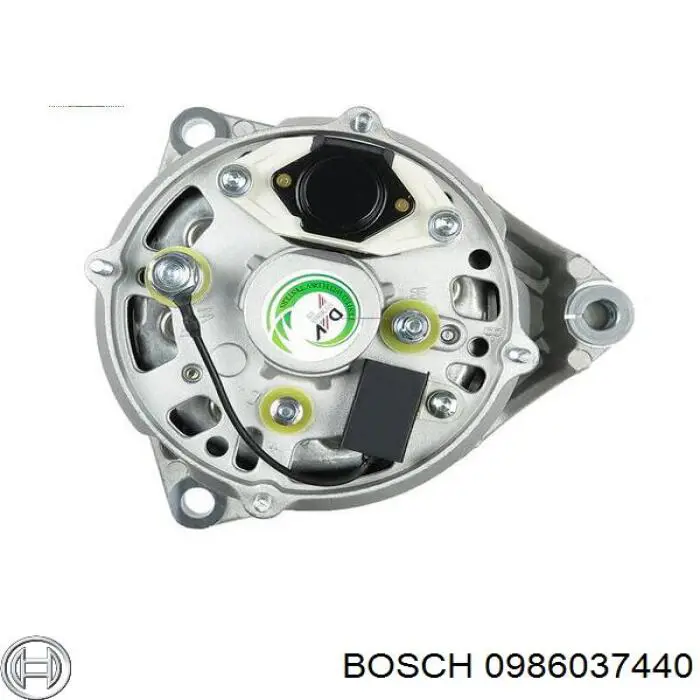 Генератор Bosch 0986037440 ціна, від 122.30 USD