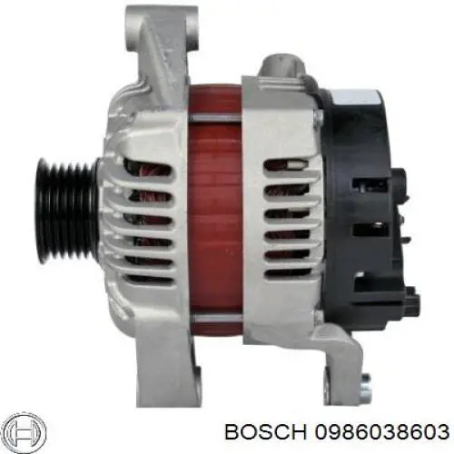 0986038603 Bosch генератор