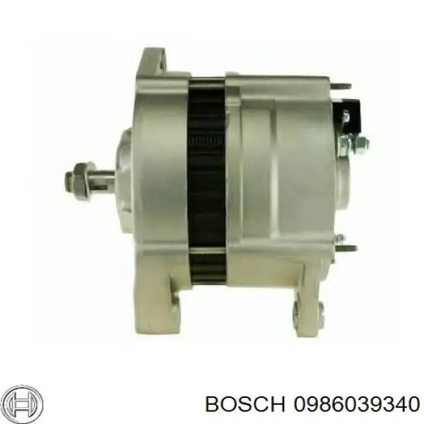 Генератор Bosch 0986039340 ціна, від 88.79 USD