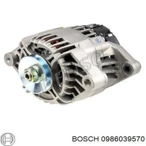 Генератор Bosch 0986039570 ціна, від 44.34 USD