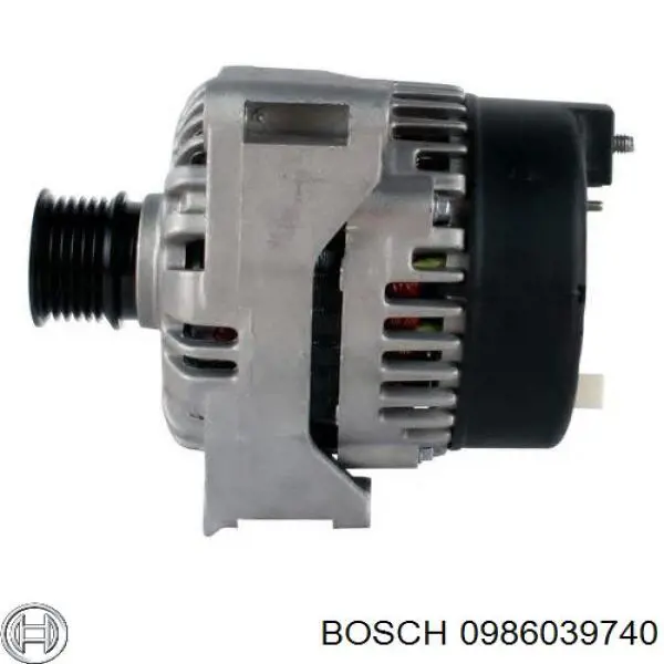 Генератор Bosch 0986039740 ціна, від 127.11 USD
