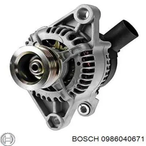 0986040671 Bosch генератор