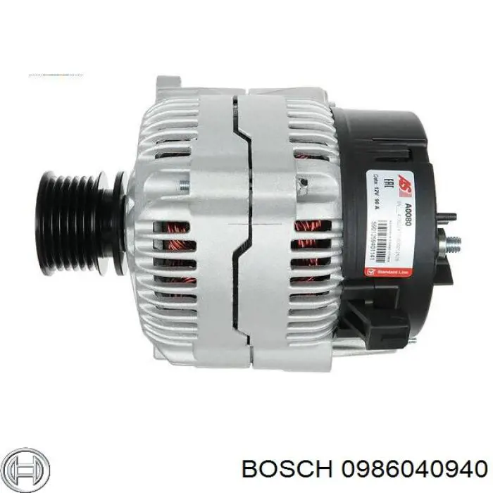 Купити 0986040940 Bosch Генератор