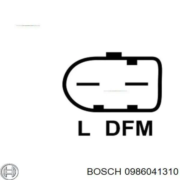 Купити 0986041310 Bosch Генератор