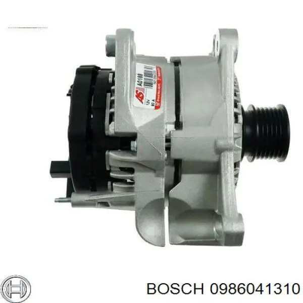 Генератор Bosch 0986041310 ціна, від 107.12 USD
