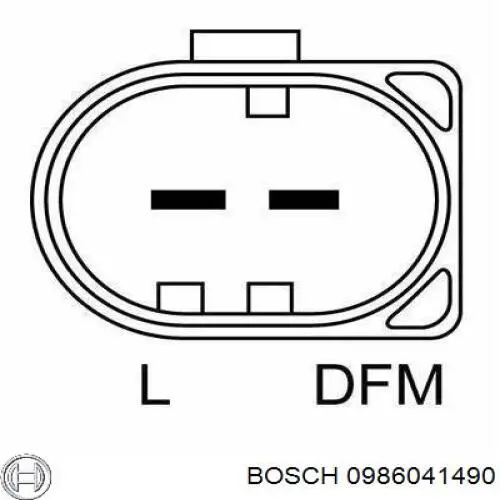 Купити 0986041490 Bosch Генератор