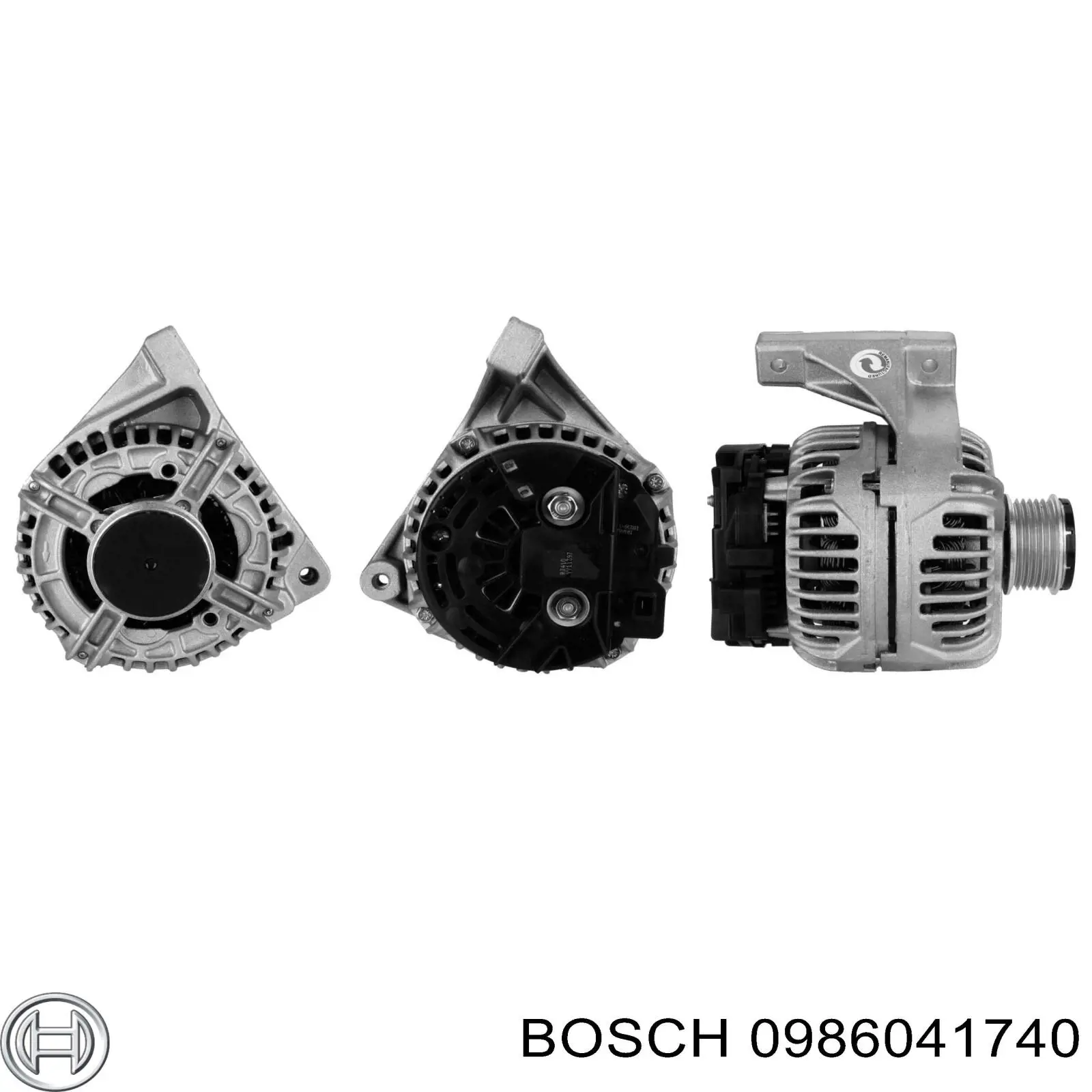 Генератор Bosch 0986041740 ціна, від 50.62 USD