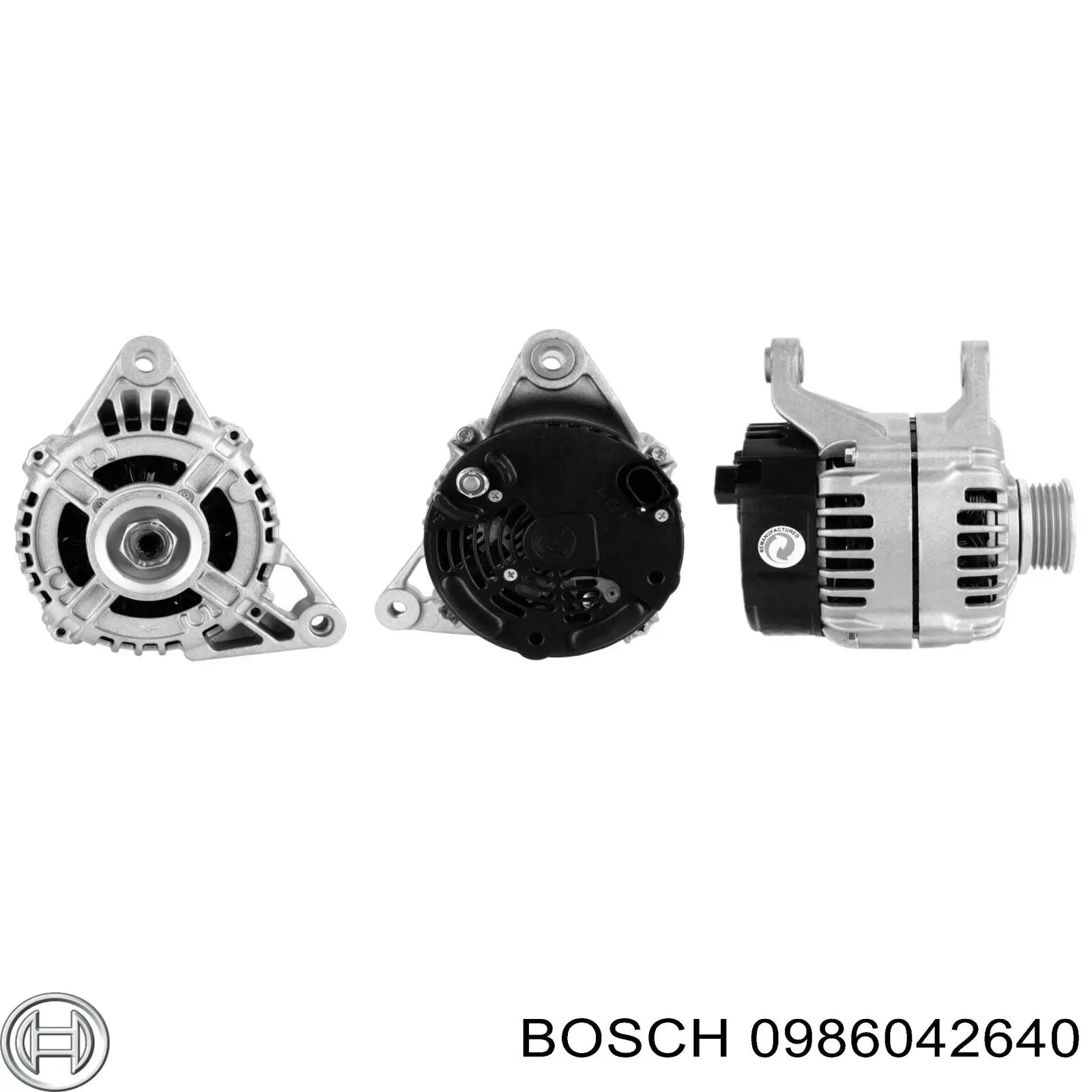0986042640 Bosch генератор