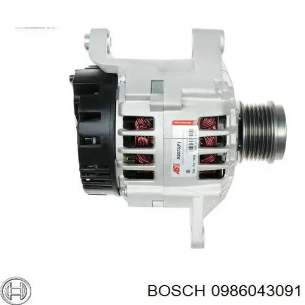Купити 0986043091 Bosch Генератор