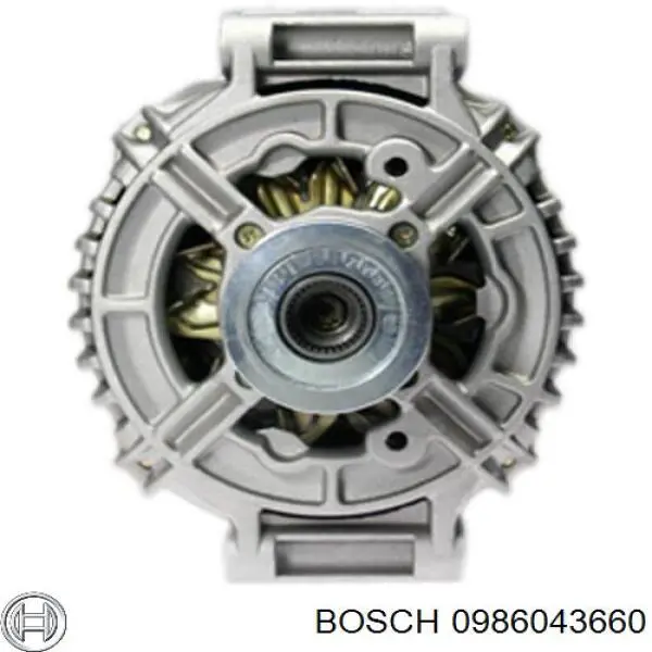 0986043660 Bosch генератор