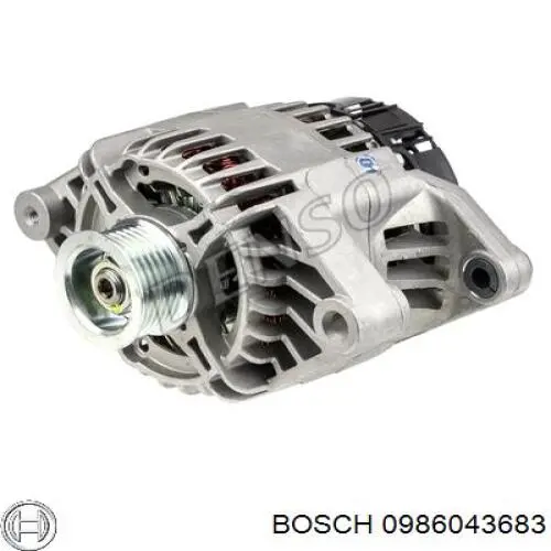 0986043683 Bosch Авто генератор