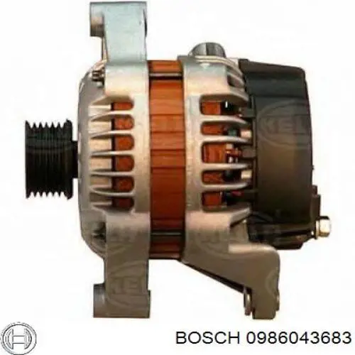 0986043683 Bosch генератор