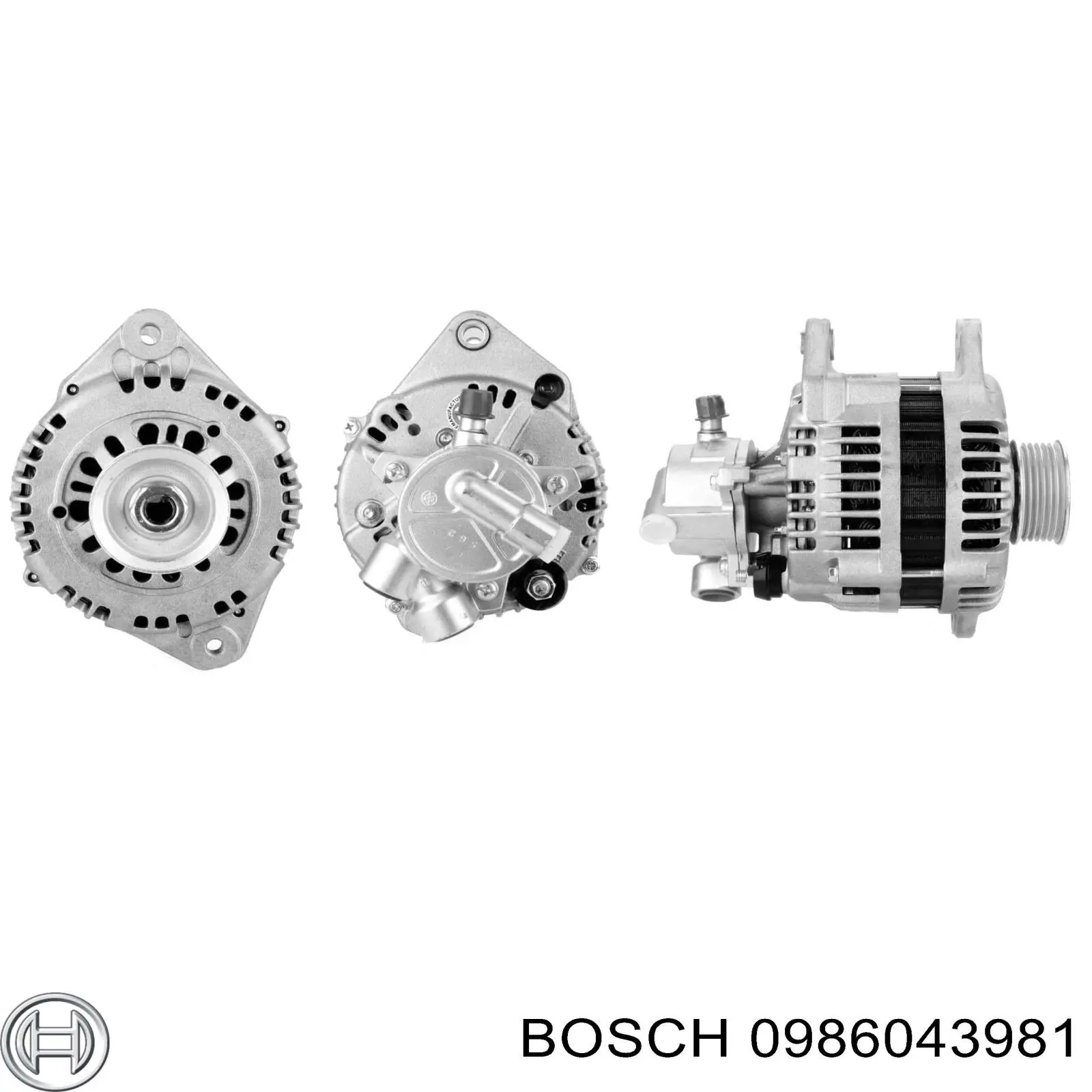 Генератор Bosch 0986043981 ціна, від 154.16 USD