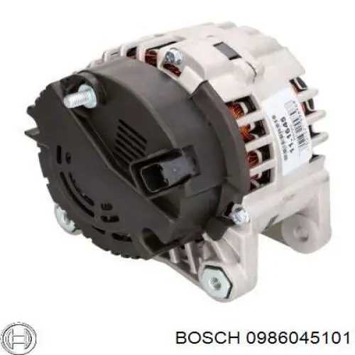 Генератор Bosch 0986045101 ціна, від 126.69 USD