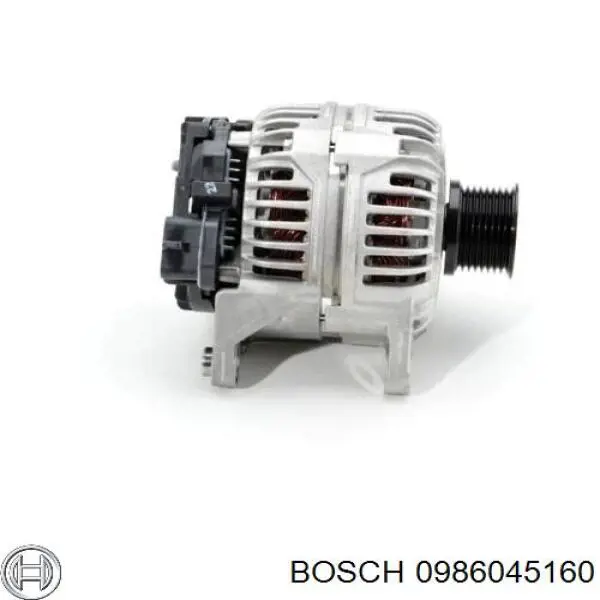 Генератор Bosch 0986045160 ціна, від 169.62 USD