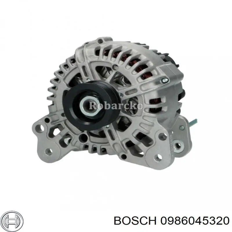 Генератор Bosch 0986045320 ціна, від 37.63 USD