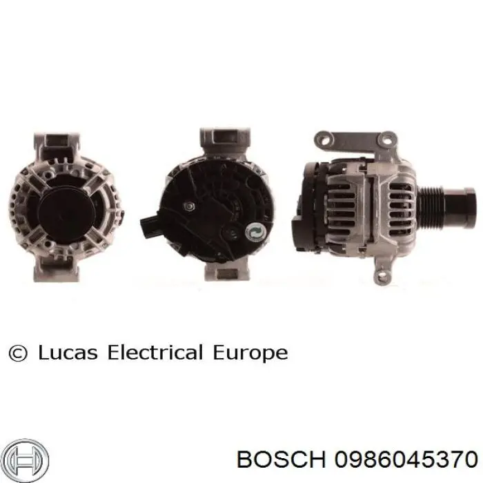 0986045370 Bosch генератор