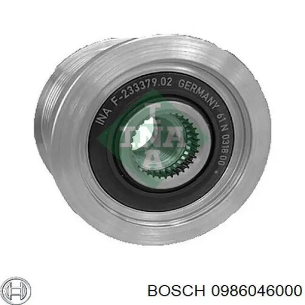 0986046000 Bosch генератор