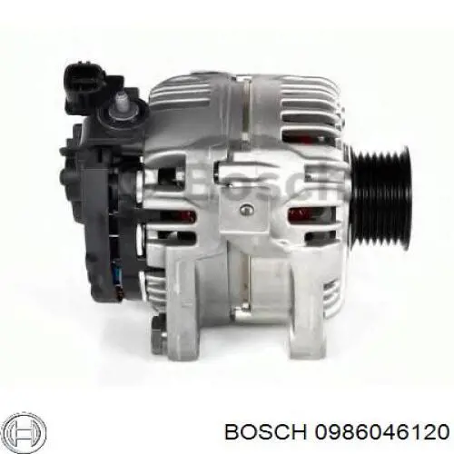 Генератор Bosch 0986046120 ціна, від 120.32 USD