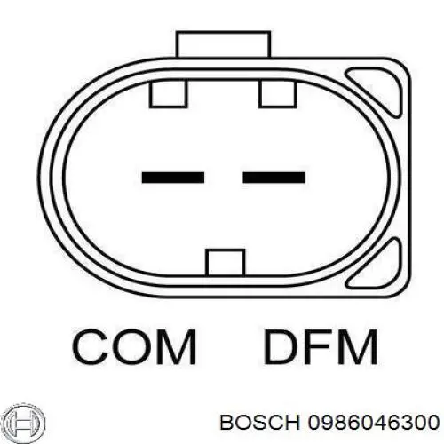 Генератор Bosch 0986046300 ціна, від 253.19 USD