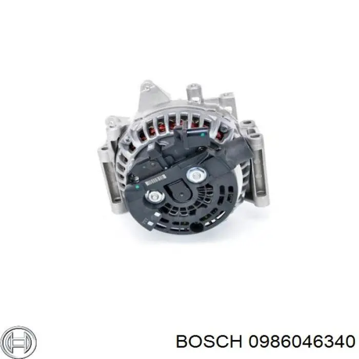 Генератор Bosch 0986046340 ціна, від 127.39 USD