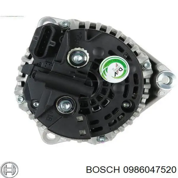Генератор автомобільний Bosch 0986047520