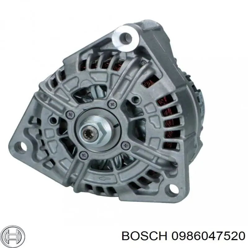 Генератор Bosch 0986047520 ціна, від 177.83 USD
