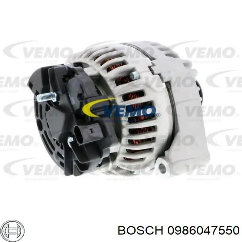 Генератор Bosch 0986047550 ціна, від 180.53 USD