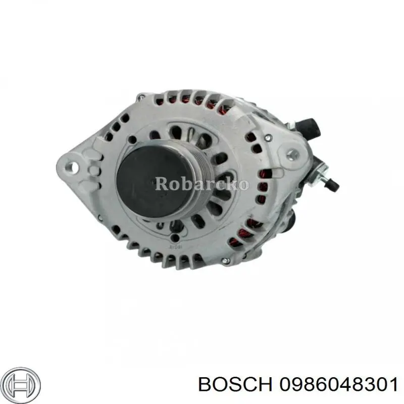 Генератор Bosch 0986048301 ціна, від 195.22 USD